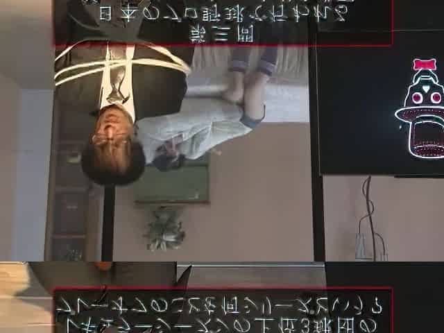 The father thrusts a vibrator in and out while deep-throating the girl.