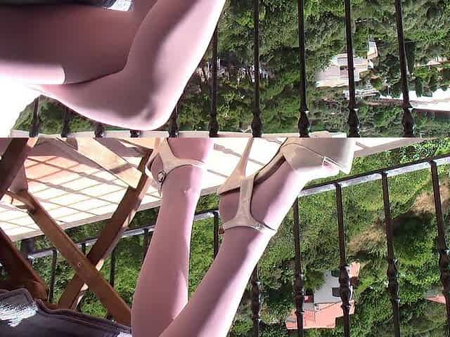 mother I'd like to fuck with consummate legs in hose and high heels