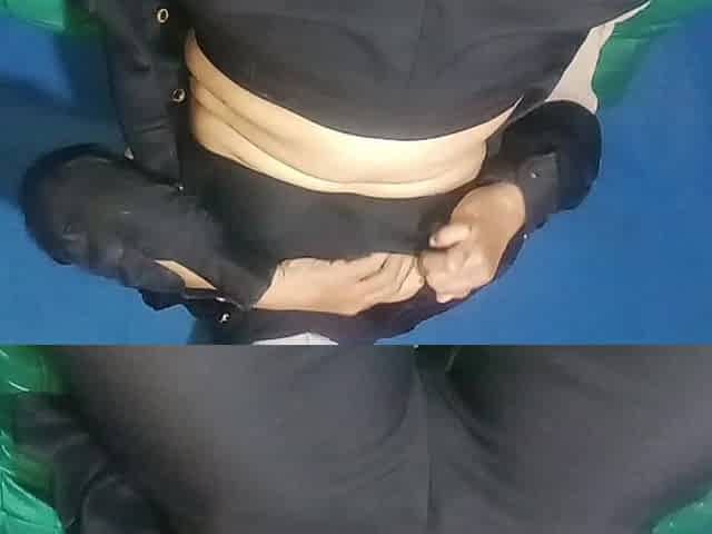 Horny Female Security Guard, Masturbates Until She Squirts Many Times