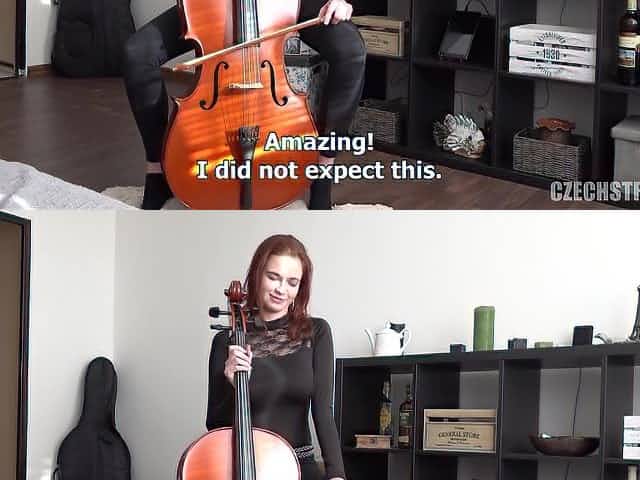 THE POLISH VIOLINIST CANNOT RESIST THE MONEY