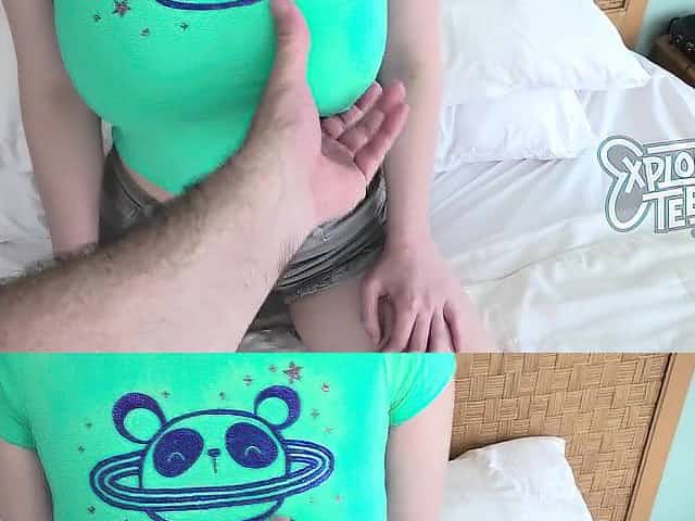 This Amateur is four Foot with 32 D-Cup Titties
