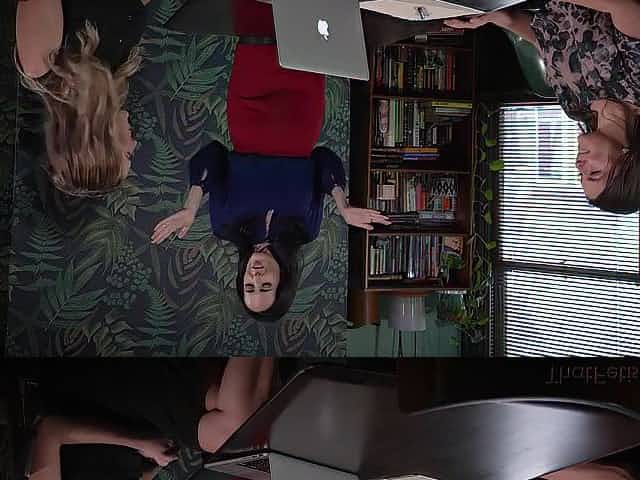 3 Horny Lesbians In Pantyhose (Cadence Lux)
