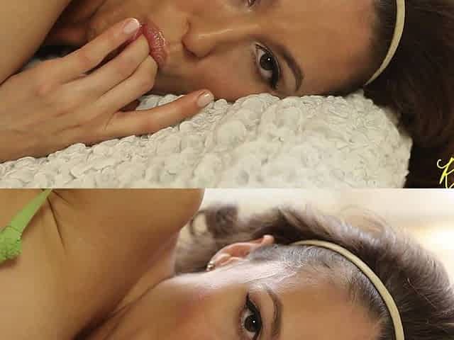 Brunette MILF Needs a Big Vibrator to Cum - Ryan Keely