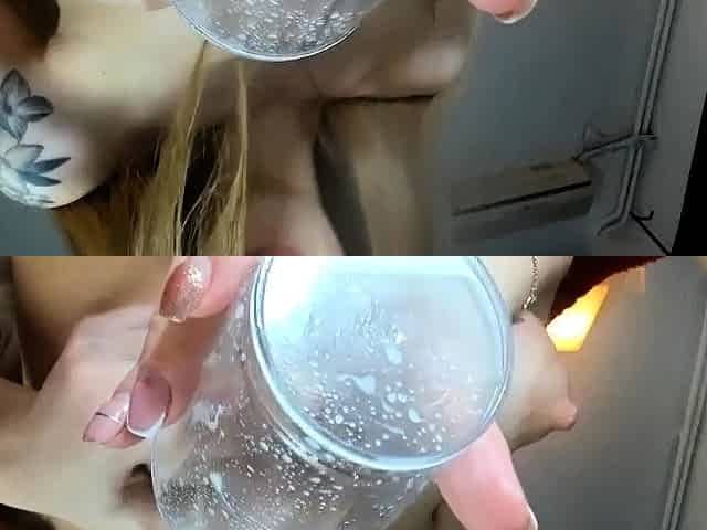 Milky tits