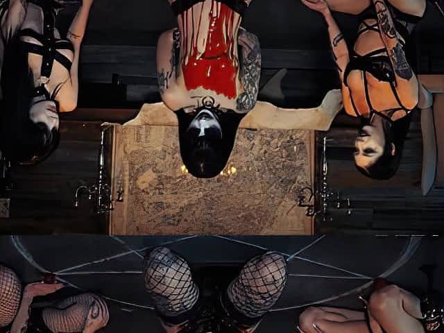 Spicy women love a bit of rough play into their fetish game