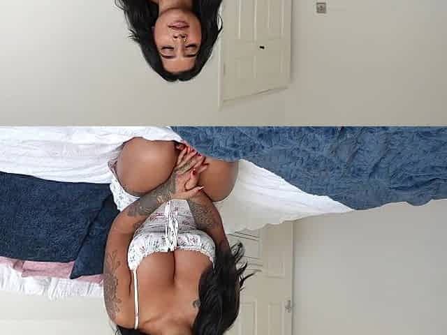 Yasmina Khan and Lola Rose playing with their favourite vibrator
