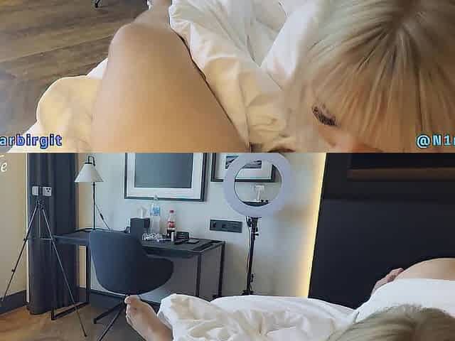 Swinger allies meet in hotel room and exchange partners - real amateur swingers