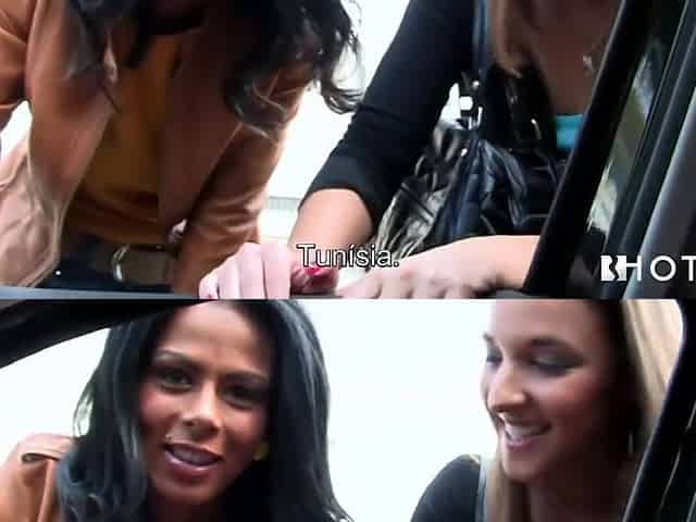 Amirah Adara And Isabella Chrystin In Picked Up In The Street