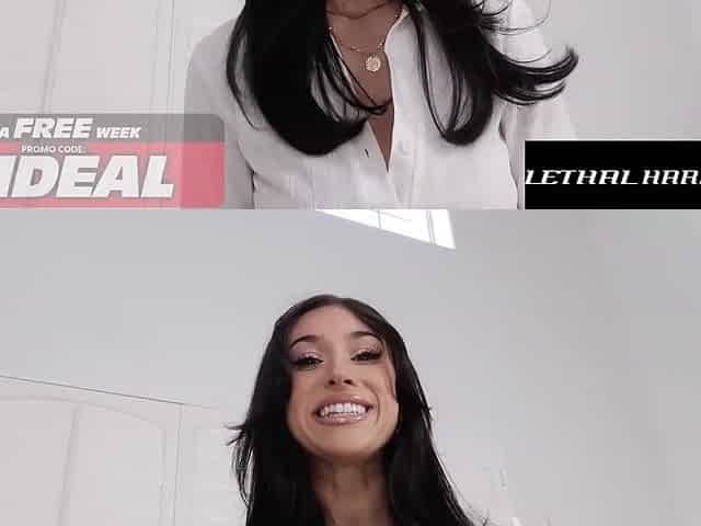 LETHAL HARDCORE - Alexa Chains Office Bitch in Hose