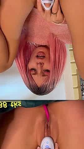 Sandy Playing with Ass, Pussy with Toys and Squirting Hard