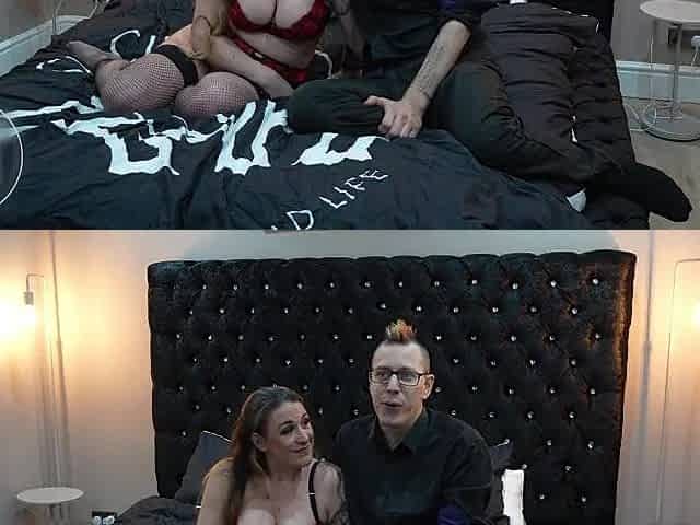 Cock-sock clean up cuckold