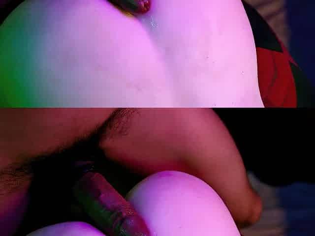 The hottest and loudest climax! I shriek with fun and cum hard in the butt!
