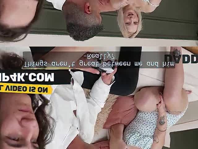 DADDY4K. Cute Blond prefers an Mature penis