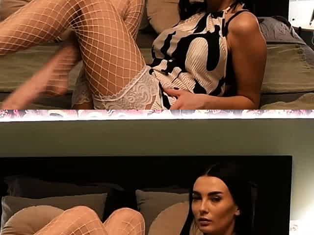 Simon Kitty strips and sucks dildo