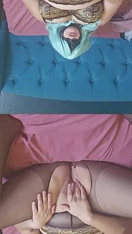OF big beautiful woman - Vanityren masturbating with Dad's hard dong
