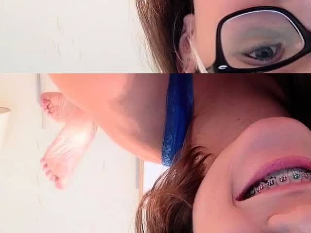 Tempting Teen Foot Fetish Softly Penetrated