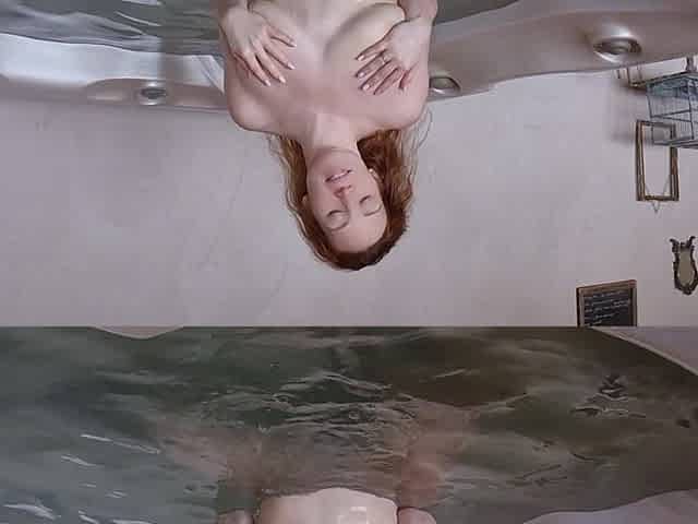 Masturbation in the Jacuzzi