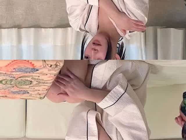Big butt Japanese slut fingered during a massage