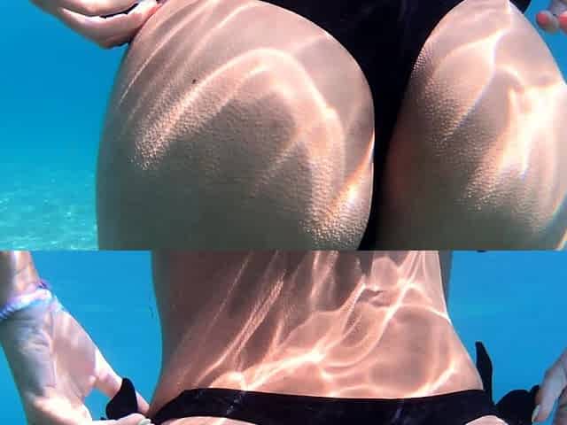Euro amateur outdoor masturbation