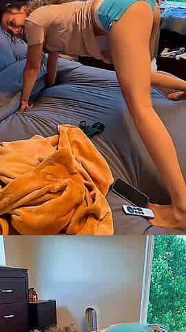 Follow me to the living room and fuck me daddy