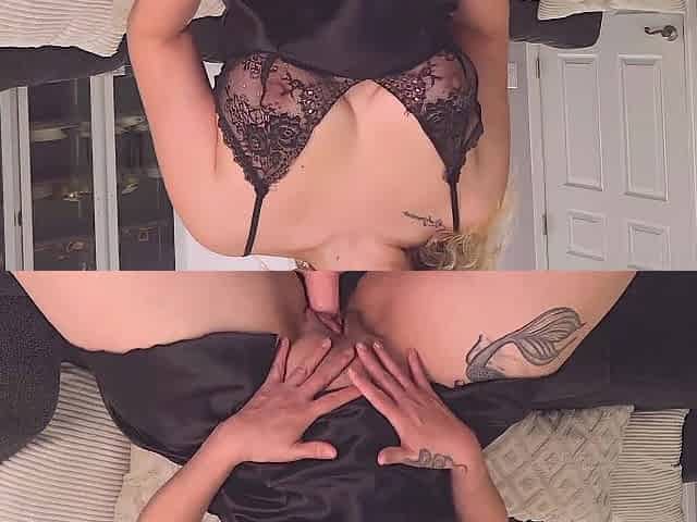 Curvy mother I'd like to fuck riding and vibrator screwing twat