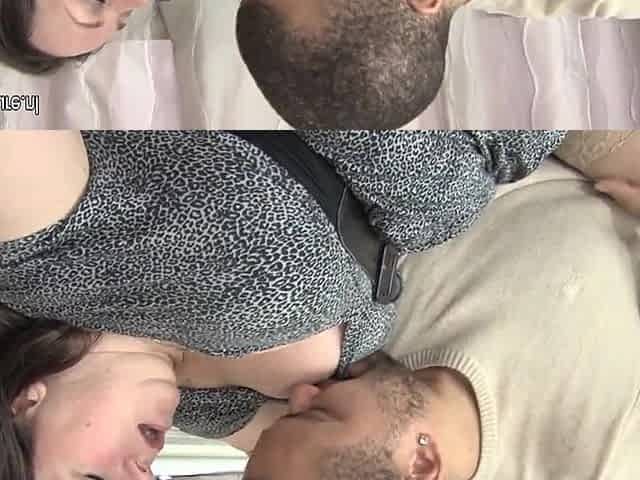British bigtitted housewife sucking and banging