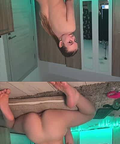 Hot Squirting with Big Dildo