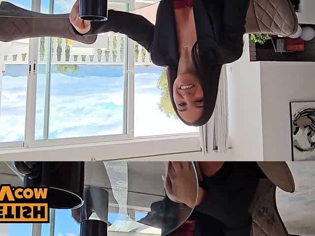 Footjob Slut Danika Mori Makes You Jizz Hard in POV Close up Scene