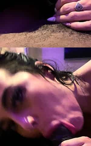 Huge Japan blowjob and handjob POV orgy with a cumshot