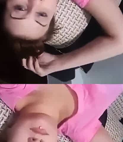 Pakistani Amateur with Big Breasts Goes Live on Facebook