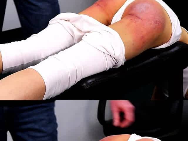Amateur ass spanking