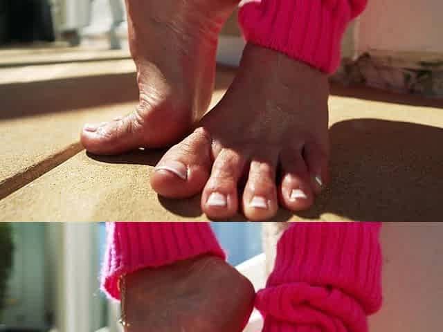 Foot Tease With Sandy Hot Fetish Video