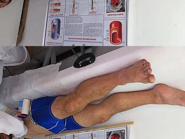 NURSE gets excited by PATIENT'S cock