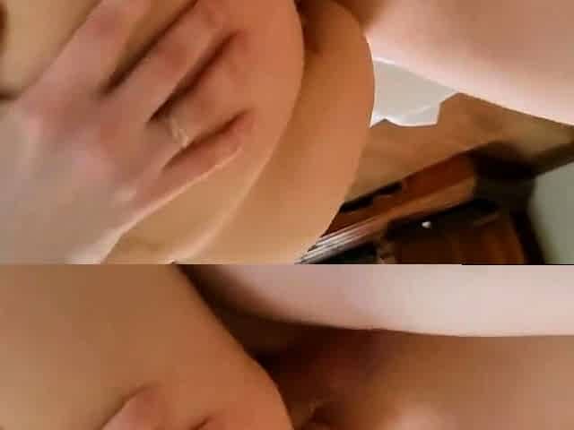Brunette College Teen's Multiple Orgasms