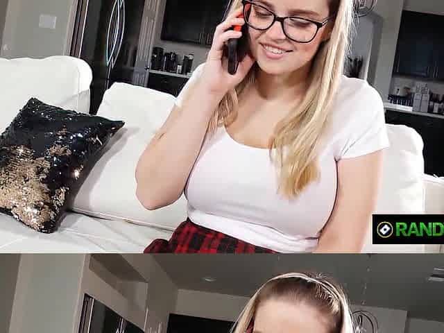 Natural Titties Teen Student Codi Vore JOI And Masturbation