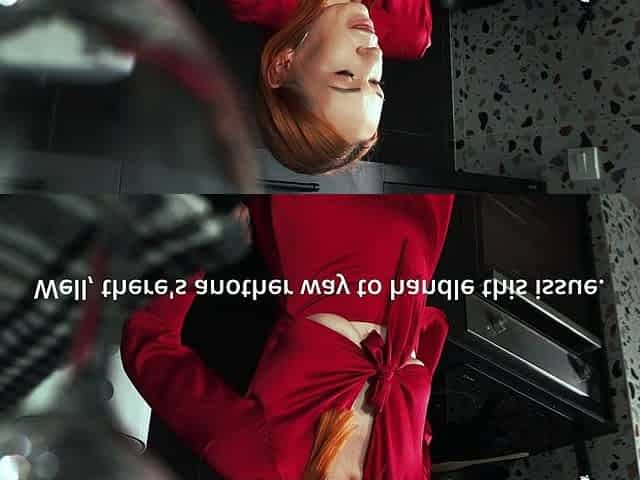 Amateur redhead girlfriend blowjob and anal with creampie