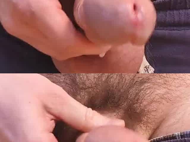 Large Penis Duder- Large Weenie Play and Cumming With Toys