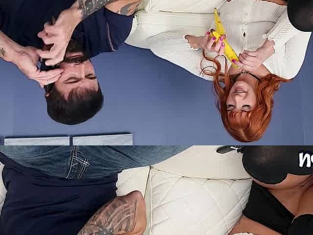 Nookies- Jesse May's Provocative Banana Suck Leads to Bed Screw