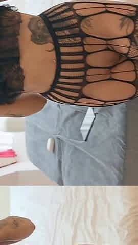Big Titty Goth Girl in Black Spiderweb Lingerie, Suck N' Fuck Quickie