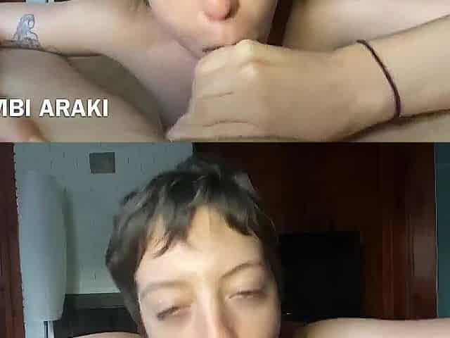 Tomboy POV Oral and Rim to Large Jock
