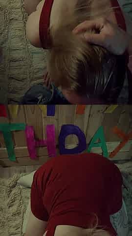 Fucked the Birthday Girl at the Party Near the Guests