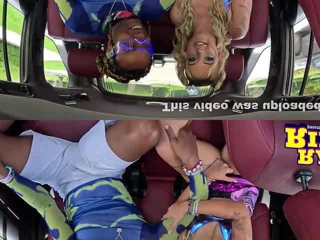 Blonde Raver Sucks And Fucks Black Boyfriends Cock In Uber Bbc