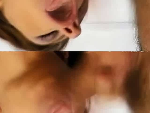 Husband Watches Wife Screw Outdoors