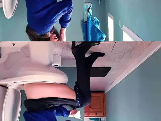 Sage Eldritch - Secretary Peeing [Voyeur
