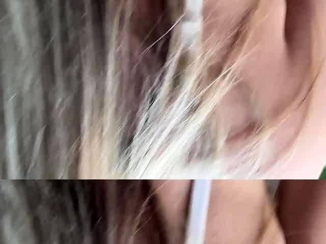 Hardcore double blonde blowjob