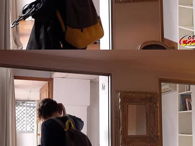 German Scout - Inked Small Tits Dirty Girl Silvia Ruby Pick up for Casting Fuck