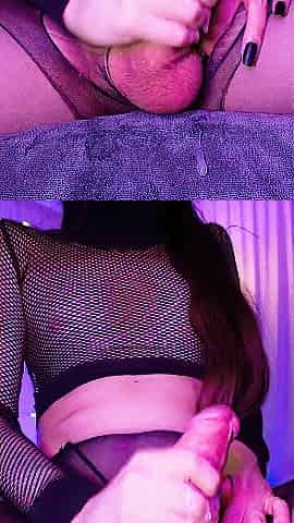 Would u lick the cum off my dick?