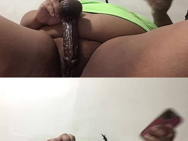 Watching porn whilst masturbating