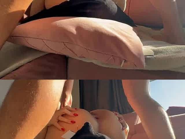 Big-Tits Amateur Takes Anal Pounding After Leg Day