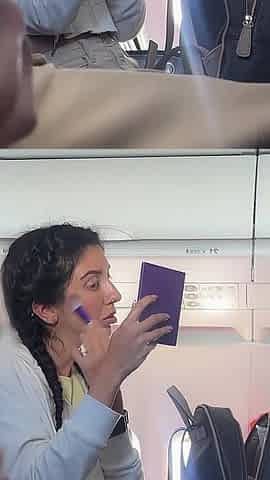 Public Dick Flashing in Airplane - Girl Brought Me to Cumshot in 2 Minutes